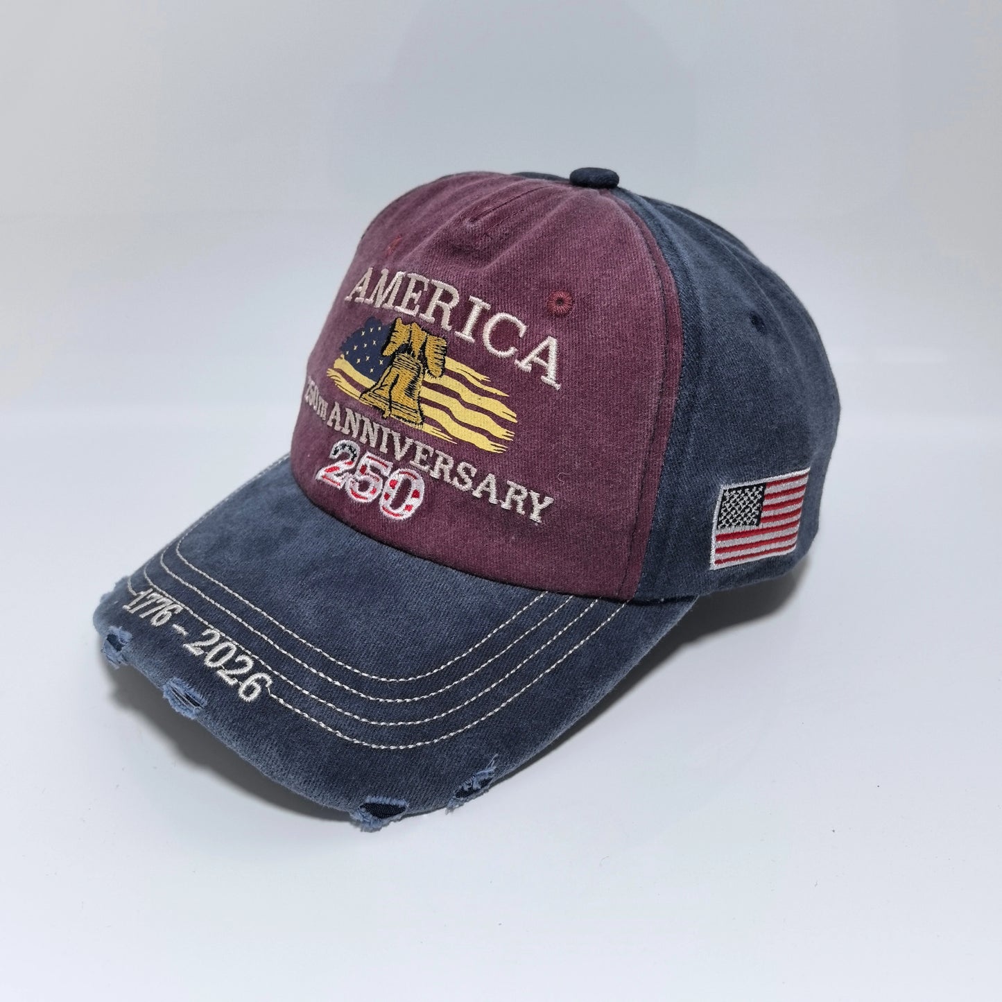 American 250th Anniversary 1776-2026 Baseball Cap