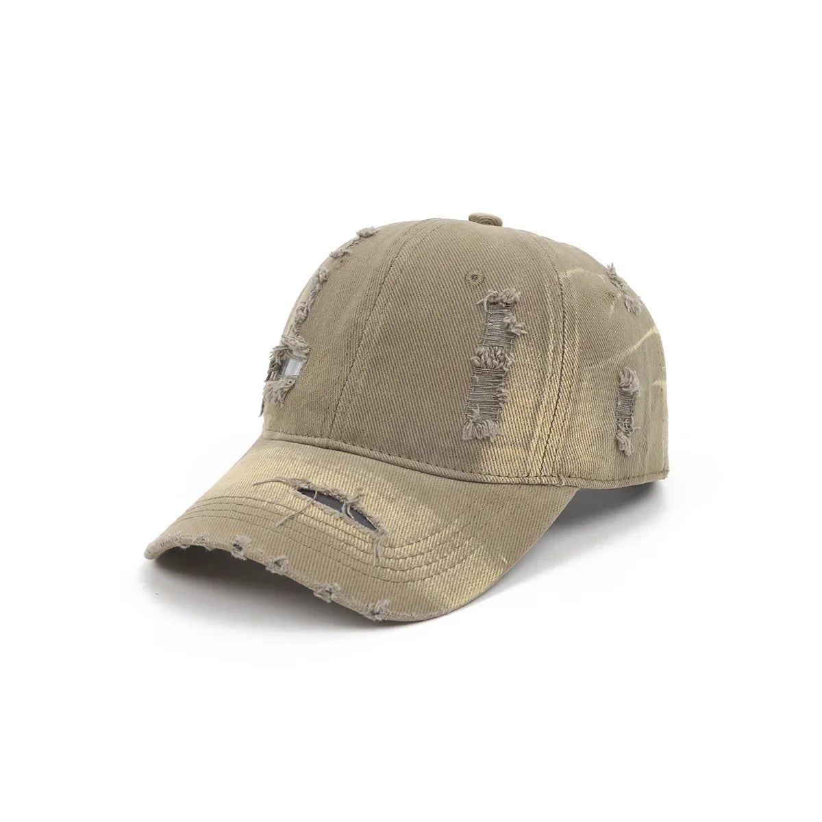 Baseball Cap For Women Men Unisex Dad Hat Broken Hole Washed Cap