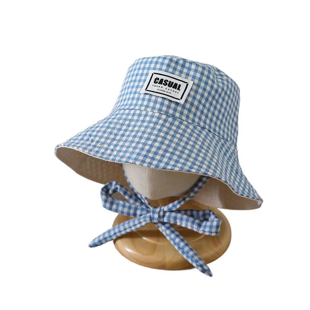 Girl Sweety Fashion Sun Hat 52CM 2-6 Years Boys Outdoor Kids Summer Bucket Cap Children Hats