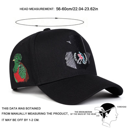 Unisex Usa Map Embroidery Baseball Caps Spring Autumn Outdoor