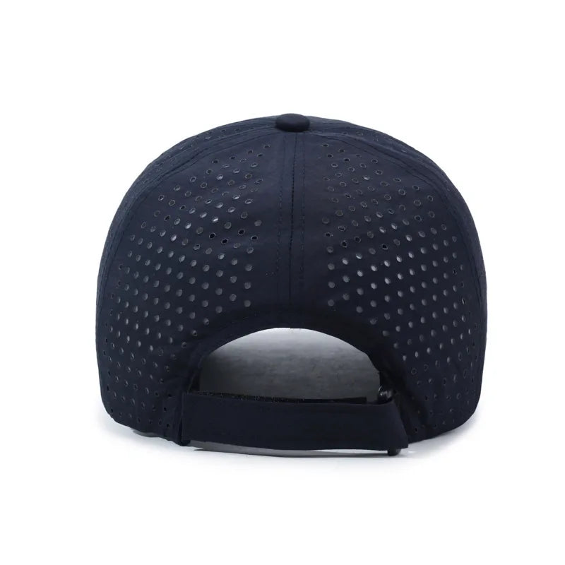 Cycling Baseball Cap Mesh Breathable Sun Hat Quick Dry Lightweight Fishing UV Protection Outdoor Summer Casual Cap