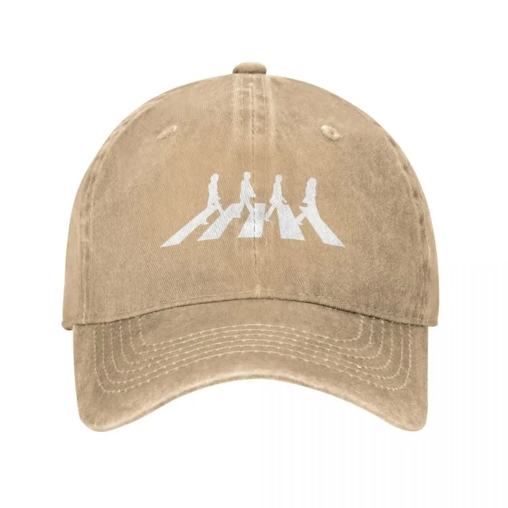 Minimalistic Abbey Road B-Beatles Baseball Cap Accessories for Men Women