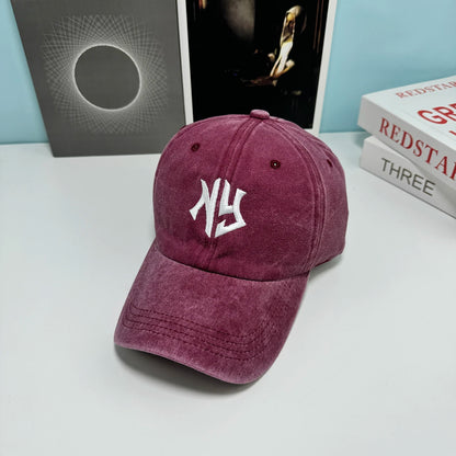 New Unisex NY Letter Embroidered Baseball Cap