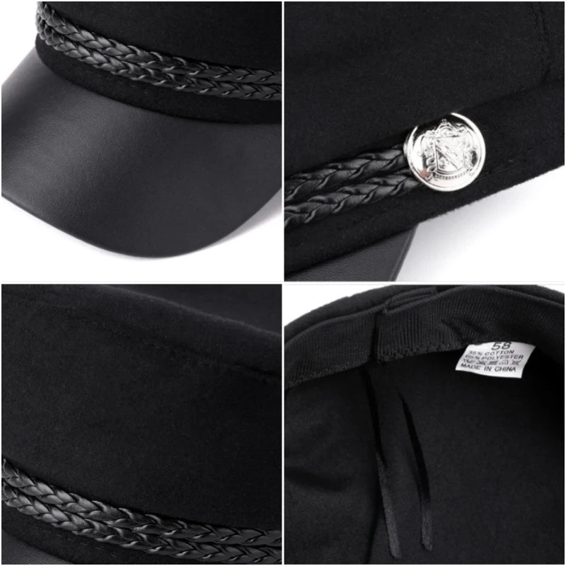 Casual Women Men Hat Spring Autumn Sailor Hats