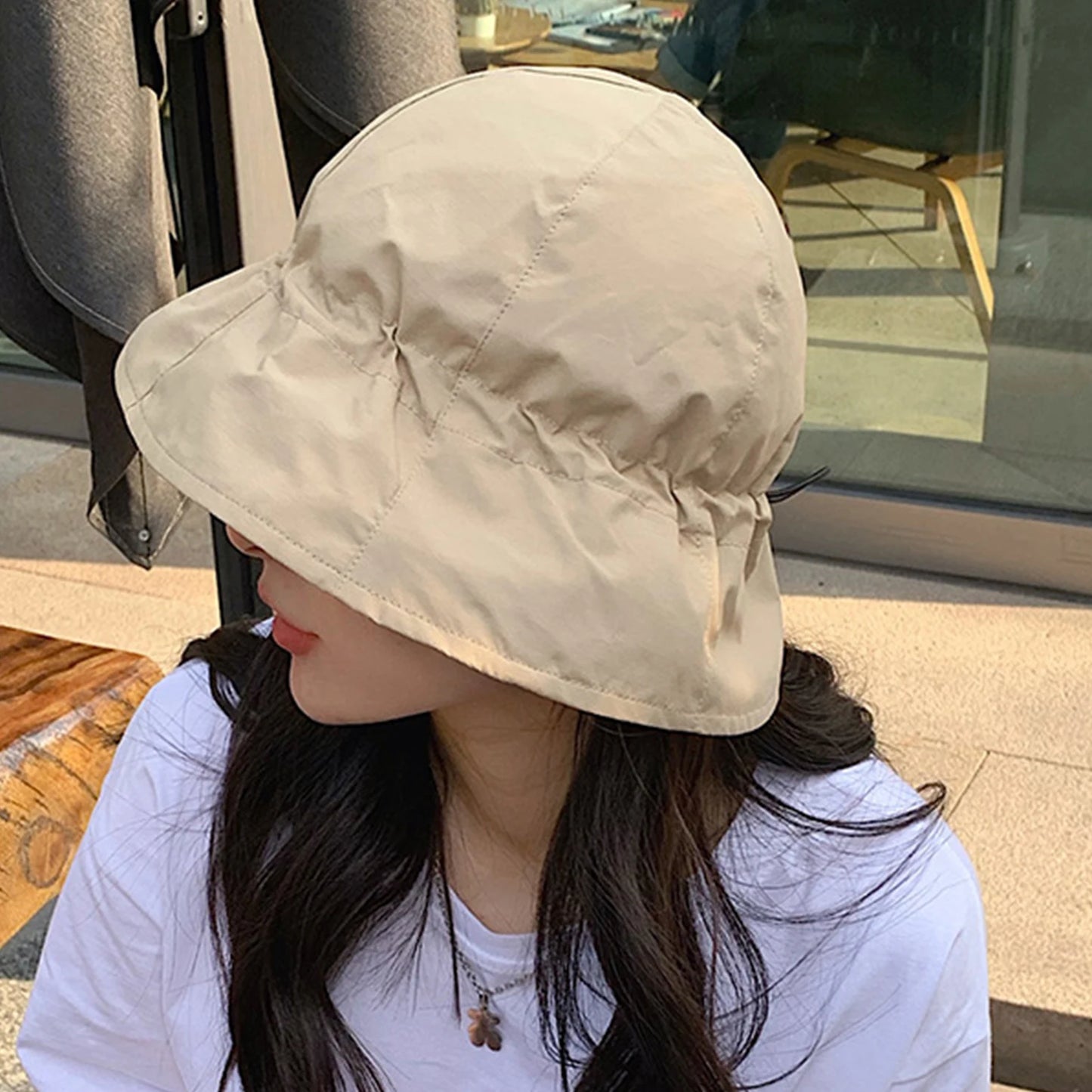 Outdoor Trendy Fisherman Hat Sun Protection Mountaineering Bucket Caps