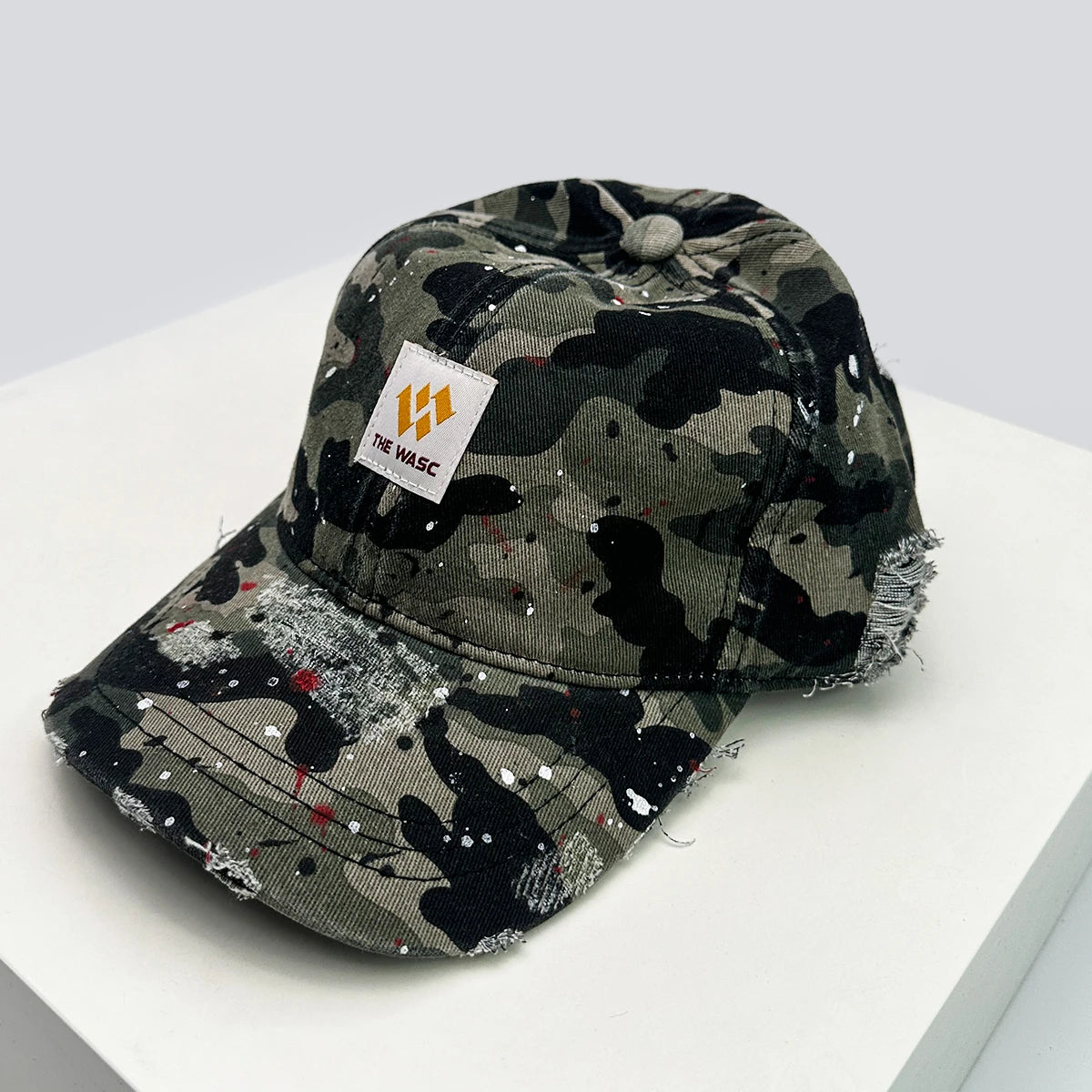 New Unisex Broken Style Letter Star Niche Baseball Hats