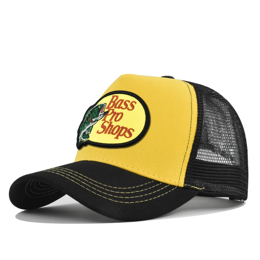 Bass Football Baseball Caps Men and Women