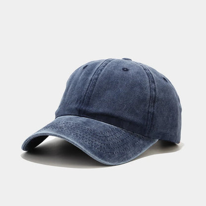 Spring Summer Cap Washed Cotton Baseball Cap Men Women