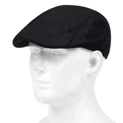 Mens Solid Casette Caps Spring And Summer Outdoor Casual Golf Hats Outdoor