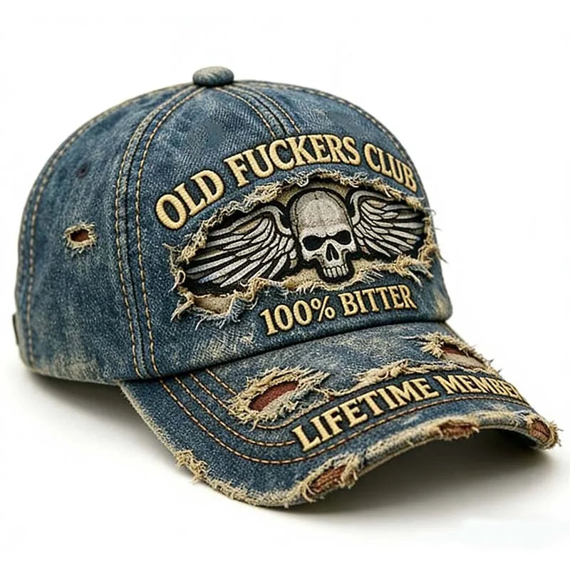 New Design Cotton Embroidery Baseball Cap Retro Classic