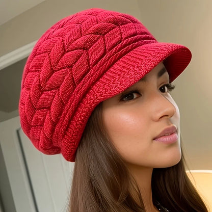 Retro Women's Winter Warm Knitted Cap