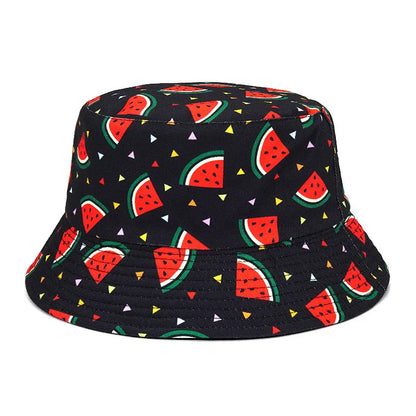 Fashion Print Hip Hop Bucket Hat Summer Men Fisherman Caps Hats Women