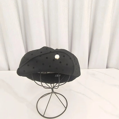 Women Spring Summer Soft-Brimmed Cloud Painter Hat