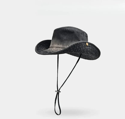 New Denim Bucket Hats Women Men