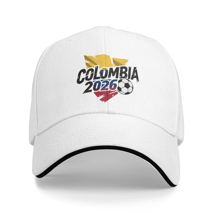 Women Men Colombia Signature Colombian Flag Outdoor Hat