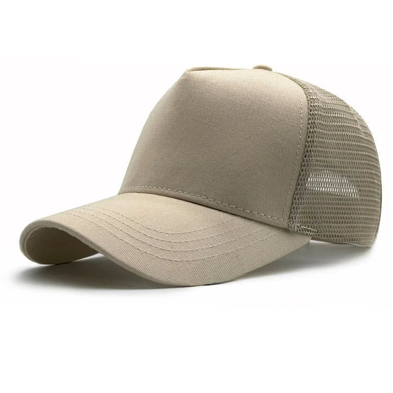 XXXL Men Women Baseball Cap Big Head Plus Size Summer Mesh Top Quality