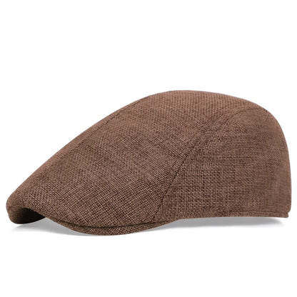 Children Solid Color Newsboy Caps British Painters Hats