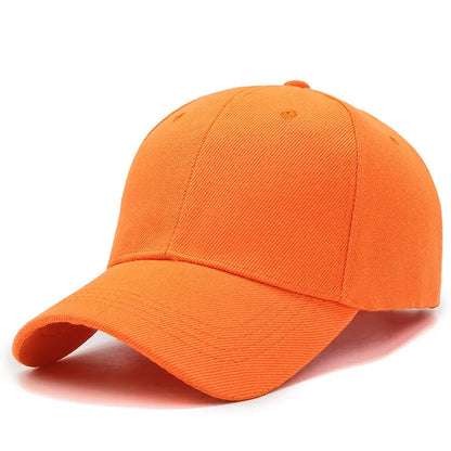 Unisex Cap Casual Plain Baseball Cap Adjustable Snapback Hats Hip Hop Cap Street Dad Hat