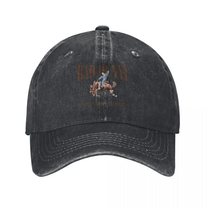 Tour Bad Bunny Nadie Sabe Baseball Caps Retro Distressed Washed Music Sun Cap