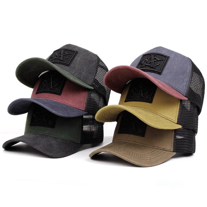 1pc Unisex CA Letter Embroidery Net Baseball Hats Spring and Summer