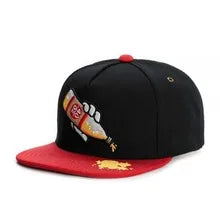 Cookie Embroidery Hiphop Cap Snapback Hat Snapback Caps for Men Women Outdoor Adult