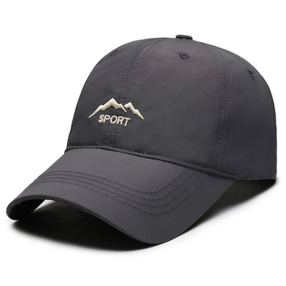 Unisex Mountain Embroidery Baseball Caps for Men and Women