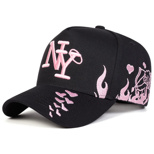 Unisex Letter Embroidery Baseball Caps Spring Autumn Sports Cap