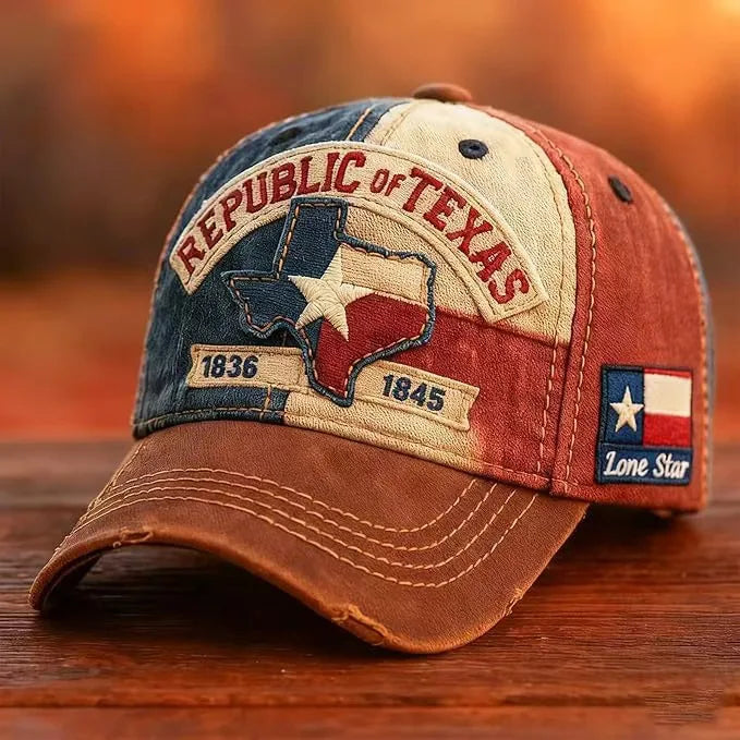Popular Baseball Cap Texas Logo Embroidery Hat Outdoor Sports