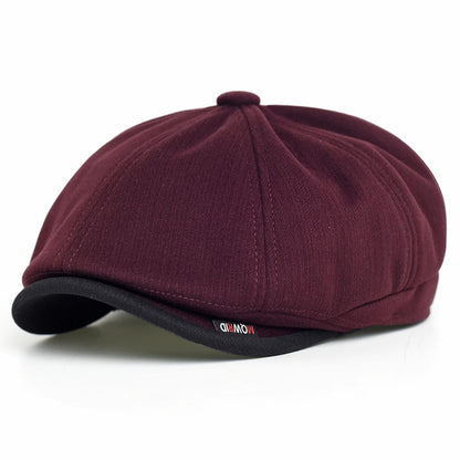 Newsboy Cap Men Women Autumn Winter Classic Vintage