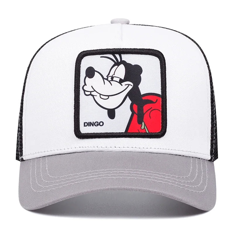 High Quality Brand Anime Cartoon Snapback Cotton Baseball Cap Men Women
