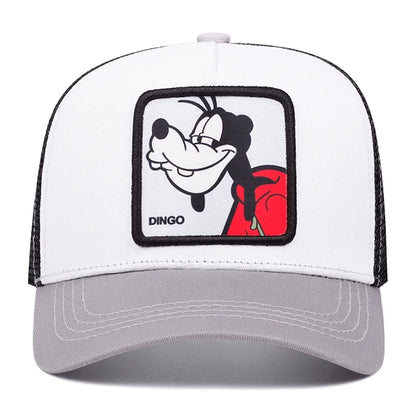 High Quality Brand Anime Cartoon Snapback Cotton Baseball Cap Men Women