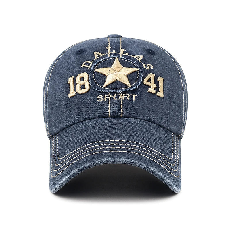 New Fashion Men Women 3D Embroidery Three-Line Sewing Baseball Cap Unisex