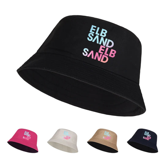 Gradient "Elb Sand" Print Bucket Hat