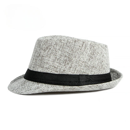 High Quality Men Summer Hats Wholesale British Retro Jazz Hats