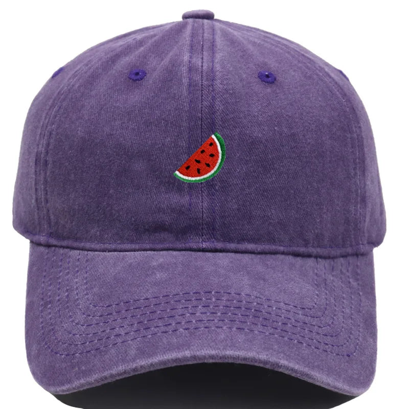 Printed Watermelon Baseball Cap Men's Women's