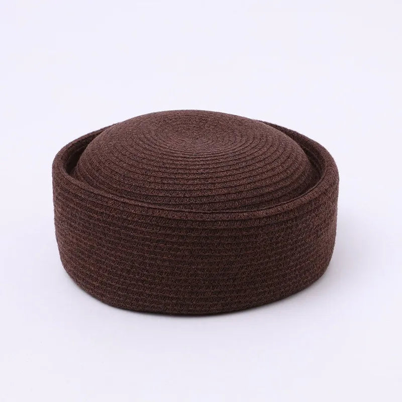 2026 Spring New Premium Papyrus Fedoras Hat Thin Painter's Hat Japanese