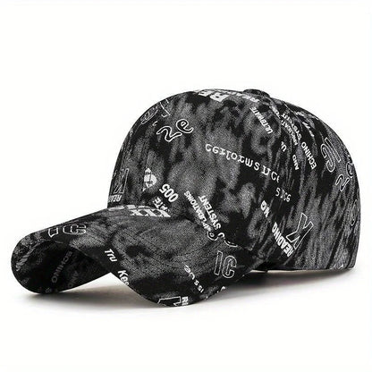 Designer Graffiti Doodle Cotton Baseball Cap