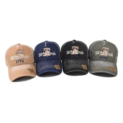 Men Women Cotton Embroidered Letter Printed Baseball Cap