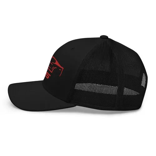 Silhouette Outline Owner Gift Custom Snapback Hat