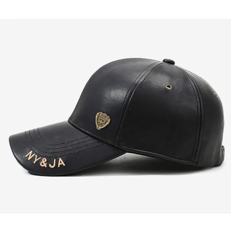 New Winter Plush Thickened Warm Baseball Caps For Men