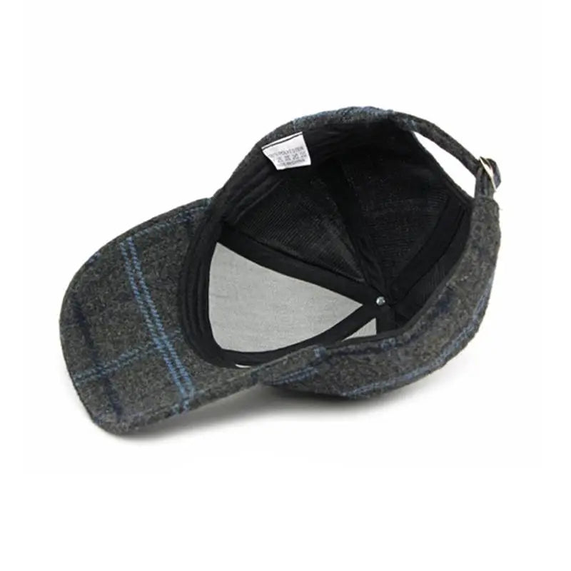 Autumn Winter Polyester Print Warm Casquette Baseball Cap
