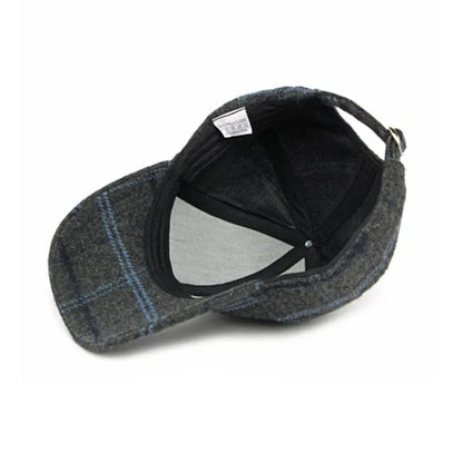 Autumn Winter Polyester Print Warm Casquette Baseball Cap