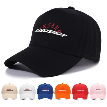 Cotton Classic Streetwear Baseball Cap Adjustable Snapback Printed Design