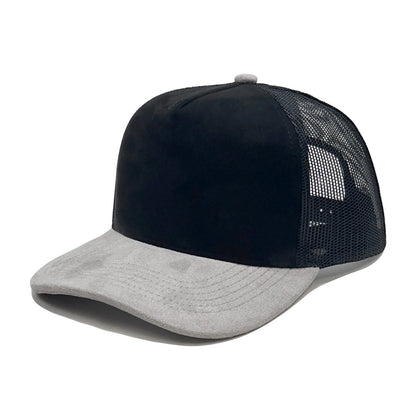 Outdoor Sports Shade Suede Mesh Hat Big Head Circumference Baseball Cap Fashion Travel Cap Female Hip Hop Hat