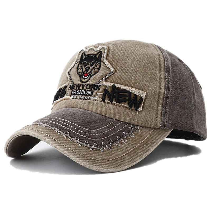 Unisex Washed Cotton Baseball Cap