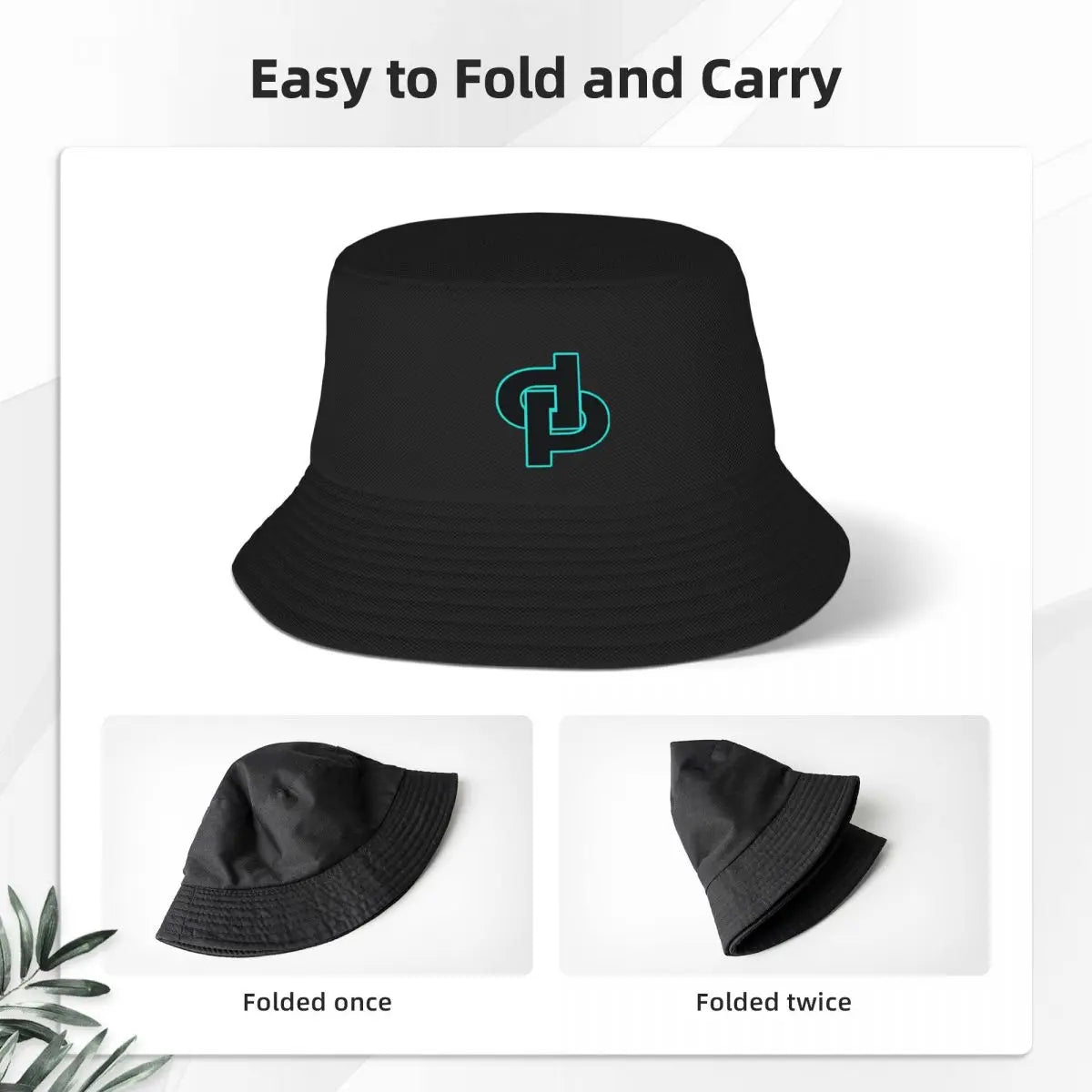 Gold and Platinum DP Bucket Hat Military Tactical Caps Beach Woman Hat Men's