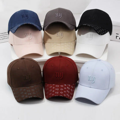 New Embroidered Letter Sports Baseball Hat Men Women