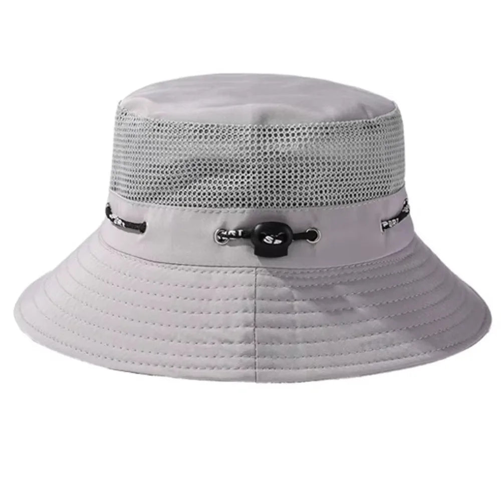 Breathable Sun Hat UV Protect Adjustable Fisherman Hat