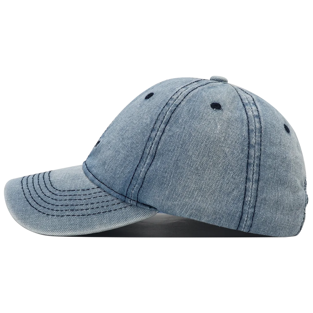2023 New Designer Forever Embroidery Washed Baseball Cap