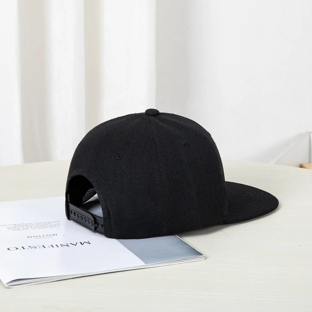 Hip Hop Style Baseball Cap With A Flat Top Color Patching Letter Embroidery Suitable For Both